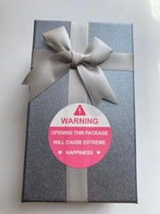 2 inch 300PCS Warning Opening This Package Will Cause Extreme Happiness