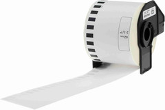1 Roll Multi-Purpose Continuous Address Labels with Cartridge Compatible for Bro