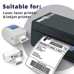4″x6″ Fanfold Direct UPS Thermal Shipping Labels for Zebra and Rollo Printers