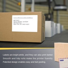 40ROLL 4″X6″ 250P/R Direct Thermal Shipping Label for Zebra LP2824 ZP450 ZP505