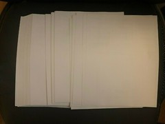 New Avery Presta 94229 Rectangle Labels 5-1/2” x 8-1/2” Matte white paper 100 ct