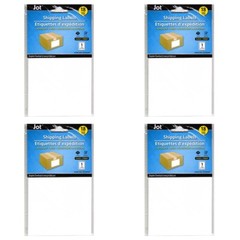 Jot 4×6 inch Permanent Shipping Labels, 18-count – 4-PACK (245723)