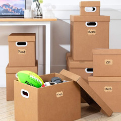 2″ X 3″ Kraft Label Stickers Writable Gift Labels, 200PCS Self-Adhesive Brown