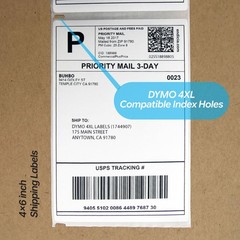 Compatible DYMO LabelWriter 4XL Shipping Label 1744907, 4 x 6 inch