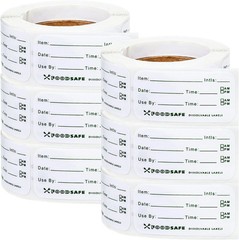 Outus 1500 Pieces Food Labels for Containers 1 X 2 Inch Expiration Date Stickers