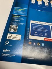 AVERY 8165 Full-Sheet TrueBlock Shipping Labels, 8 1/2″ x 11″ White, Inkjet