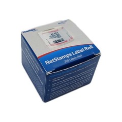 Stamps Original NetStamps 1 5/16″ x 1 5/16″ Postage Stamps 1 Roll W/ 200 Labels