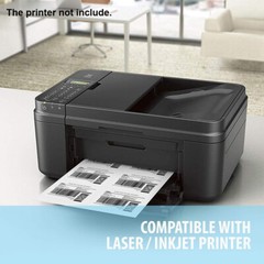 750-120000 2.625″ x 1″ Blank Laser / Ink Jet Mailing Adhesive Address Labels US
