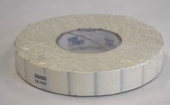 Tape Logic Circle Mailing Labels 1″ Clear 5000 Sticker Roll DL702