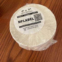 MFLABEL Direct Thermal Labels for Zebra & Eltron Printers 4 x 6 in, 250 Labels