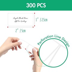 Versatile Pantry Labels – 300 Count Removable Food Labels with High Adhesion