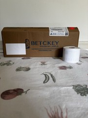 9 Rolls Betckey Dymo Compatible 30256 Labels 2 5/16×4” Thermal Print Adhesive