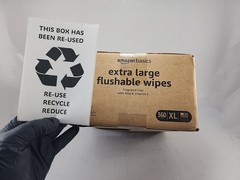 Lot of 50 Ebay Seller Large 4″ x 6″ Re-Use Recycle Reduce Cover-up Sticker Label