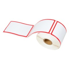 1ROLLS Framed Multipurpose Label 2-5/16″ x 4″ for DYMO 30344 LW 400 Twin Turbo