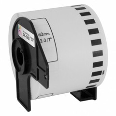 1 Roll of DK-2205 Brother-Compatible (Continuous) Labels + 1 Cartridge