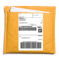 10 x (101mm x 30.4m) DK-2243 Continuous Label for Brother, with Cartridge Frame