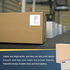 BETCKEY – Compatible Continuous Labels Replacement for Brother DK-2205 (2.4 in x