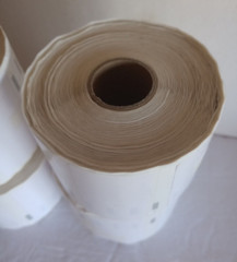 2 1/4″ X 1 1/4″ Labels (4) Rolls White New – No Packaging