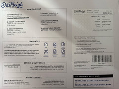 Dashleigh 8435 Address Sheet Labels 1.5 in Round Rectangle White, 300 Count