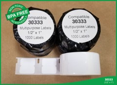 20 Rolls of 1000 Multipurpose Labels in Cartons for DYMO® LabelWriters® 30333