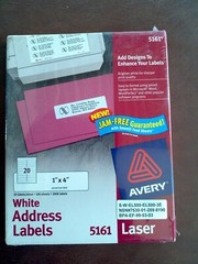 Easy Peel Mailing Address Labels, Laser, 1 x 4, White, 2000/Box 5161