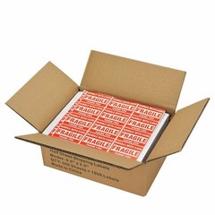 Half Sheet 1000 Shipping Labels 8.5×5.5 Rounded Corner Self Adhesive 2 Per Sheet