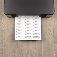 30 Up Shipping Address Labels – 1” x 2-5/8” Self-Adhesive Barcode Stickers, 1500