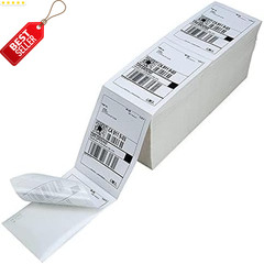 4000 Fanfold 4×6 Direct Thermal Shipping Labels Perforated Zebra Rollo US