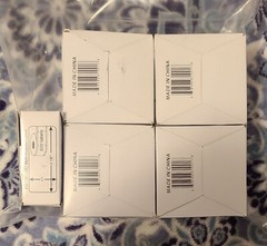 Lot Of 9 Rolls “Direct Thermal Multi-Purpose Labels HL30336 Dymo 1 X 2 1/8 New