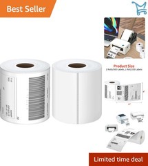 Thermal Labels 4×6 Roll 500 Labels for Rollo Zebra MUNBYN Polono Shipping