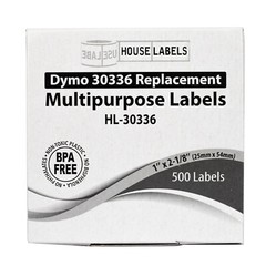 DYMO 30336 Direct Thermal Multipurpose Labels (1″ x 2-1/8″) – (24) Rolls of 500