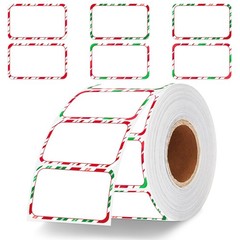 180 PCS Snowflakes Name Stickers Gift Labels Tags, Christmas Candy Cane Gifts…