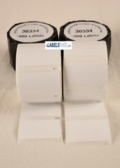 Rolls of Compatible DYMO 30334 Labels (2-1/4″ x 1-1/4″)