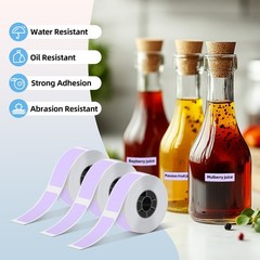 Label Maker Tape Compatible with D30 Label Printer/P21 Label Printer/ORGSTA S…