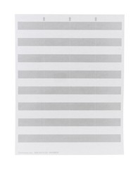 250-Pack CENTURION Gray Laser Printer Bin Tag Labels