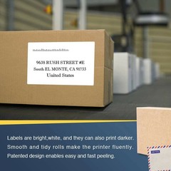 1x DK1241 Die-Cut Standard Shipping Labels 4″x6″ for Brother Use With QL-1110NWB
