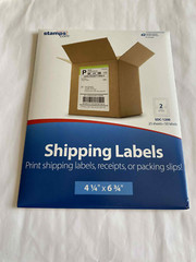 Stamps.com Label Sheet/ Stamps USPS Shipping Postage Labels 25 sheet – 50 labels