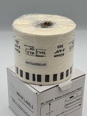 Non-OEM Fits BROTHER DK-2205 Continuous Labels – (1) Roll of 100′ + (1) FRAME