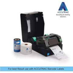 ACCUTRAC 70mm X 300 Meters Thermal Transfer Barcode Labels Ribbon Pack of 1