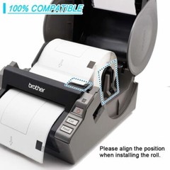 6x DK1241 Die-Cut Standard Shipping Labels 4″x6″(152 x 101)mm For Brother QL1050