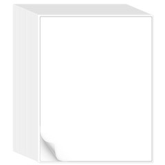 L LIKED 500 Sheets 8.5 x 11 Full Sheet Label, 8-1/2″ x 11″ – 1 UP, White