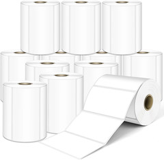 4×2 Direct Thermal Labels 9000 Pack Shipping Barcode Labels