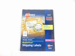 Avery Weatherproof Shipping Labels 5524