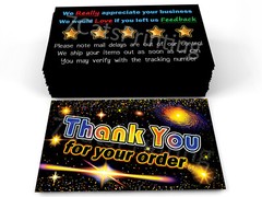 100 for eBay Seller Thank You For Your Order Cards Notes