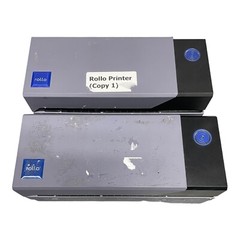 2 x ROLLO Label Printer Direct Thermal High Speed Printer *Issues