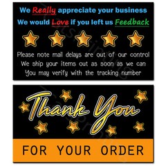 Thank You Cards for eBay and Amazon Sellers Shipping Supplies
