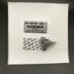 Warranty Void BAR-CODE Hologram Security Label Stickers Tamper Evident Seals 600