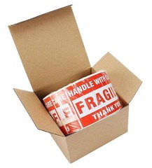 8 Rolls Fragile Stickers 3×5 HANDLE WITH CARE Warning Shipping labels – 500/Roll