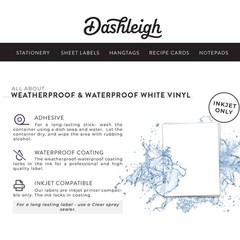 Small Bottle Labels Waterproof, 120 Blank Printable Vinyl Stickers 4×1.5 Inch…