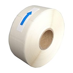 L LIKED Blank White 1 x 2 Inch Dissolvable Labels for Food Rotation Prep